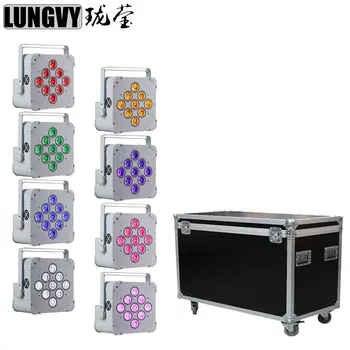 Free Shipping 8pcs/Lot Flight Case Packing Wireless Battery Operated 9x18w 6in1 RGBWA UV Dj Wedding Led Par Lighting
Free Shipping 8pcs/Lot Flight Case Packing Wireless Battery Operated 9x18w 6in1 RGBWA UV Dj Wedding Led Par Lighting