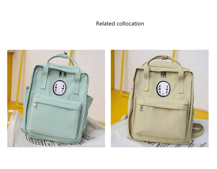 Kawaii Face Pastel Backpack