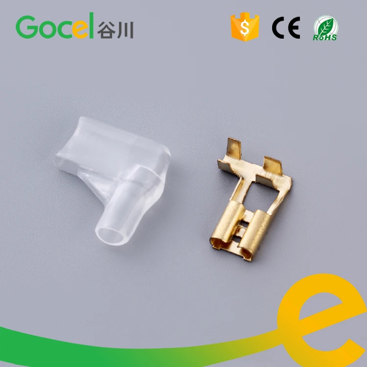 100 sets Brass Electrical Terminal,flag type female terminal,PVC cover,DJ6211-D6.3B
100 sets Brass Electrical Terminal,flag type female terminal,PVC cover,DJ6211-D6.3B
