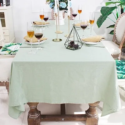 2022 Tablecloth Dinner Party Table Cover Fabric Cotton Washed Wrinkle Quality Modern Simple Plain Color Home Textile
2022 Tablecloth Dinner Party Table Cover Fabric Cotton Washed Wrinkle Quality Modern Simple Plain Color Home Textile