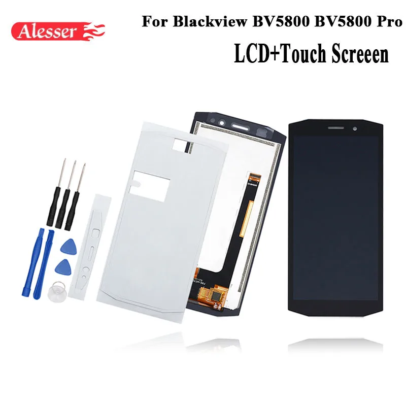 Alesser For Blackview BV5800 Pro LCD Display and Touch Screen +Film Assembly Repair Parts With Tools 5.5" For Blackview BV5800
Alesser For Blackview BV5800 Pro LCD Display and Touch Screen +Film Assembly Repair Parts With Tools 5.5" For Blackview BV5800