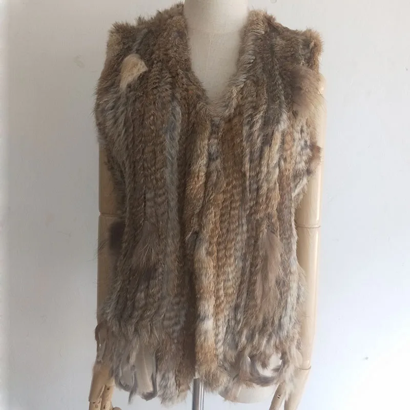 Knitted Real Rabbit Fur Vest With Tassel Casual Women Autumn Real Fur Gelit Ladies Sleeveless Real Fur Coats For Womans
Knitted Real Rabbit Fur Vest With Tassel Casual Women Autumn Real Fur Gelit Ladies Sleeveless Real Fur Coats For Womans