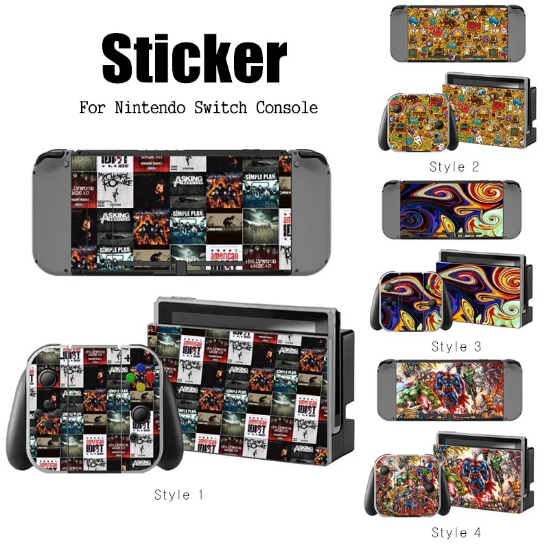 1 Set Artistic Game Skin Sticker For Switch Console Controller Skin Stickers Fashion Hot Decal Skin Sticker Dust Protector
1 Set Artistic Game Skin Sticker For Switch Console Controller Skin Stickers Fashion Hot Decal Skin Sticker Dust Protector