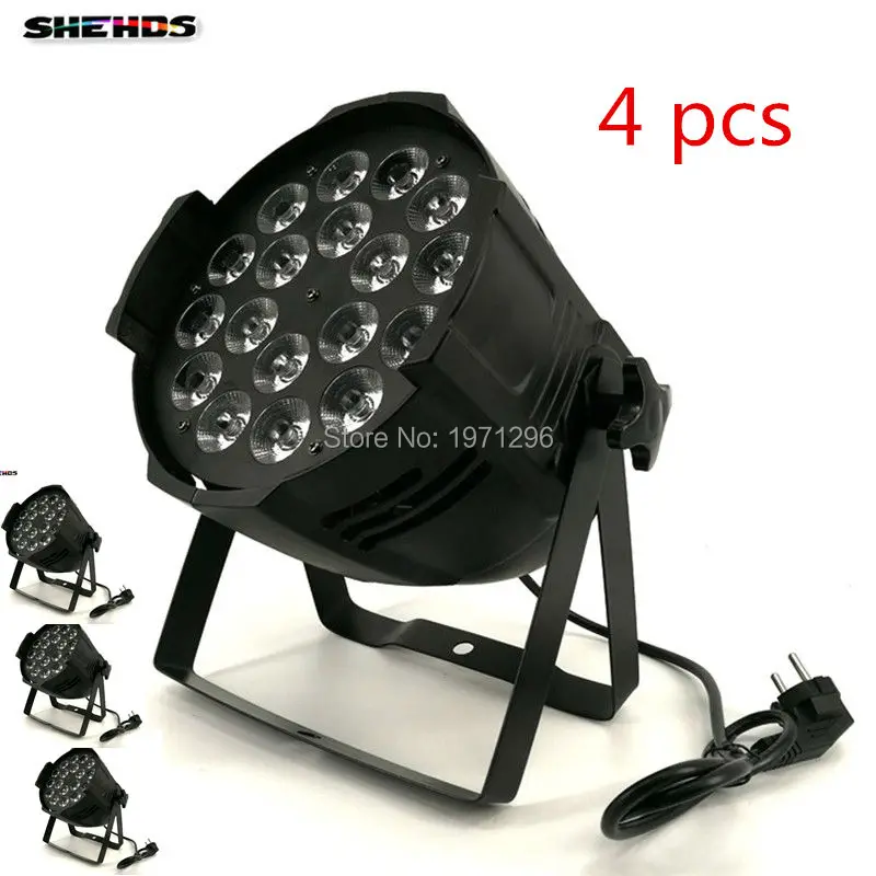4pcs Aluminum Alloy LED Par 18x18W RGBWA+UV 6in1 LED Par Can Par LED Spotlight Dj Projector Wash Lighting Stage Lighting
4pcs Aluminum Alloy LED Par 18x18W RGBWA+UV 6in1 LED Par Can Par LED Spotlight Dj Projector Wash Lighting Stage Lighting