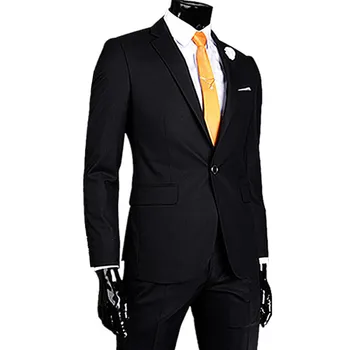 2018 Fashion Men's Casual Boutique Business Solid Color Suit / Man's Slim Groomsman Wedding A Buckle Groom Blazer Jacket Coat
2018 Fashion Men's Casual Boutique Business Solid Color Suit / Man's Slim Groomsman Wedding A Buckle Groom Blazer Jacket Coat