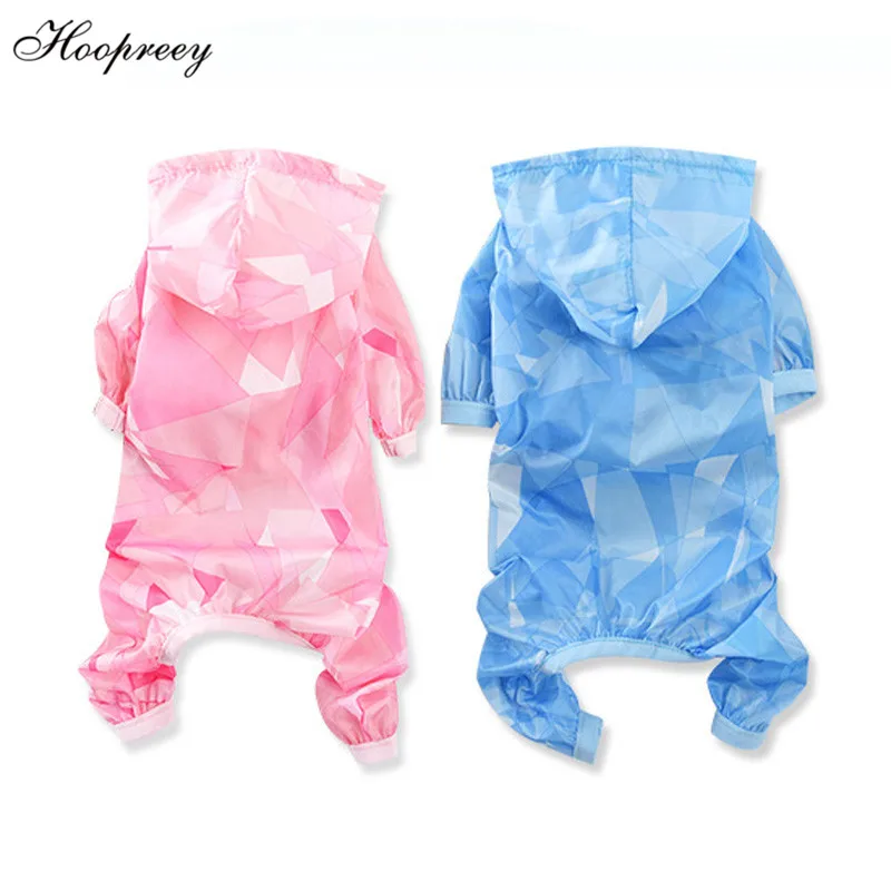 Summer Raincoat Sun Protection Dog Clothes For Small Medium Dogs Waterproof Hoodie Dog Jumpsuit Thin Easily Wash Pet Overalls
Summer Raincoat Sun Protection Dog Clothes For Small Medium Dogs Waterproof Hoodie Dog Jumpsuit Thin Easily Wash Pet Overalls