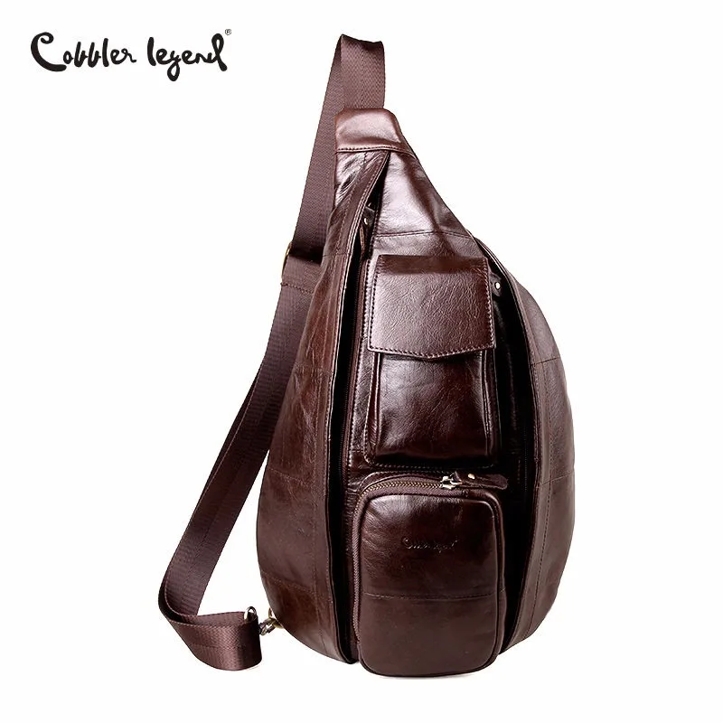 Cobbler Legend Men's Vintage Genuine Leather Shoulder Bag Retro Men Messenger Crossbody Bag Single Strap Pack Chest Bag Casual
Cobbler Legend Men's Vintage Genuine Leather Shoulder Bag Retro Men Messenger Crossbody Bag Single Strap Pack Chest Bag Casual