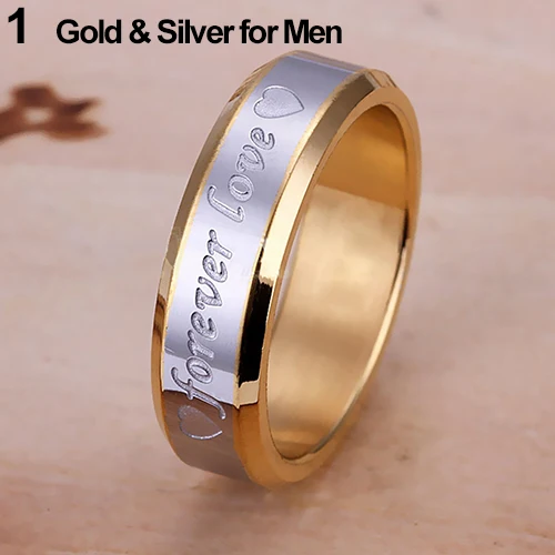 2015 Newest Women Men Forever Love Band Engagement Ring Engraving Couple Promise Metal Plated Stainless Steel Ring
2015 Newest Women Men Forever Love Band Engagement Ring Engraving Couple Promise Metal Plated Stainless Steel Ring