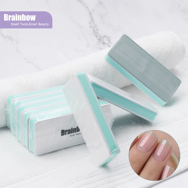 Brainbow 5pc/Lot Nail Buffer Sanding Sponge Files Block Double Sided Nail Art Manicure Tools UV Gel Polisher Nail File Polishing
Brainbow 5pc/Lot Nail Buffer Sanding Sponge Files Block Double Sided Nail Art Manicure Tools UV Gel Polisher Nail File Polishing