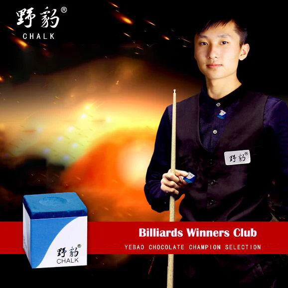 YEBAO Professional Oily Billiard Chalk Blue Billiard Accessories Professional Champion Player Use Billiard Snooker Chalk Pool
YEBAO Professional Oily Billiard Chalk Blue Billiard Accessories Professional Champion Player Use Billiard Snooker Chalk Pool