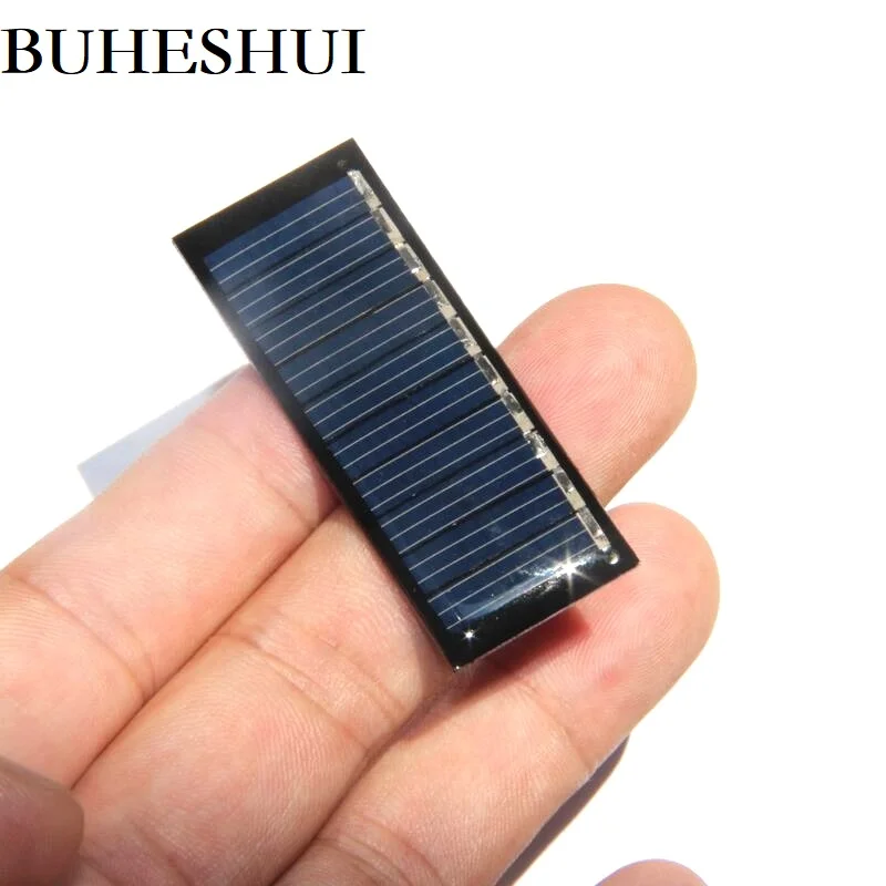 BUHESHUI 26MA 5V Mini Solar Panel Polycrystalline DIY Solar Cell Module Battery Charger For 3.7V 50*20MM 100pcs Free Shipping
BUHESHUI 26MA 5V Mini Solar Panel Polycrystalline DIY Solar Cell Module Battery Charger For 3.7V 50*20MM 100pcs Free Shipping