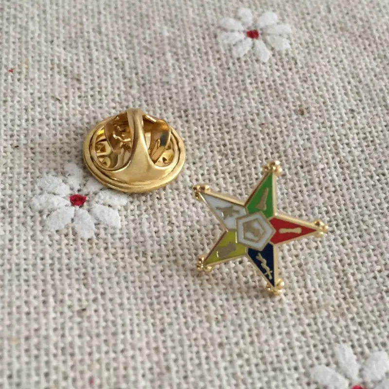 50pcs Wholesale Freemason Pins and Brooches Masons Metal Craft Order Of The Eastern Star Masonic Lapel Pin Small Cute Badges
50pcs Wholesale Freemason Pins and Brooches Masons Metal Craft Order Of The Eastern Star Masonic Lapel Pin Small Cute Badges