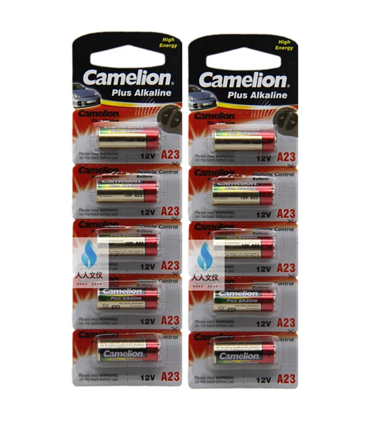 Wholesale 10pcs/lot New 12V Camelion A23 23A Ultra Alkaline battery/alarm batteries Free Shipping
Wholesale 10pcs/lot New 12V Camelion A23 23A Ultra Alkaline battery/alarm batteries Free Shipping