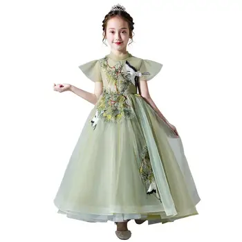 2019 New Teenage Girls Embroidery Trailing Princess Dress Kids Dresses For Girls Wedding Party Toddler Girl Clothing Vestido F06
2019 New Teenage Girls Embroidery Trailing Princess Dress Kids Dresses For Girls Wedding Party Toddler Girl Clothing Vestido F06