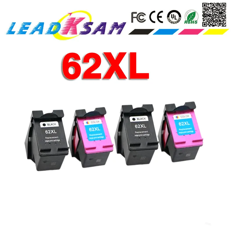 62XL Ink Cartridge compatible for hp62 62 Envy 5640 5660 7640 5540 5544 5545 5546 5548 Officejet 5740 5741 5745
62XL Ink Cartridge compatible for hp62 62 Envy 5640 5660 7640 5540 5544 5545 5546 5548 Officejet 5740 5741 5745