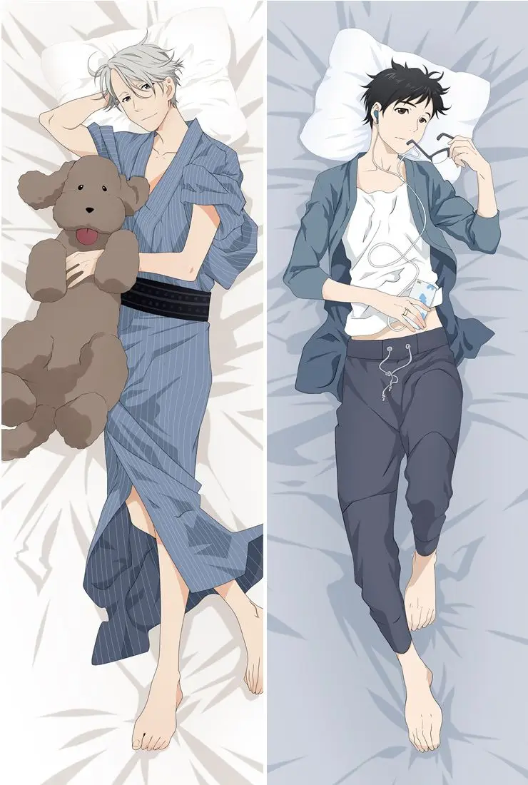 Free Shipping New Japanese Anime hugging pillow case (Peach Skin) YURI!!! on ICE 77028
Free Shipping New Japanese Anime hugging pillow case (Peach Skin) YURI!!! on ICE 77028