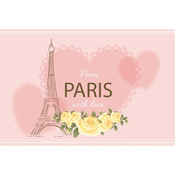 Yeele Paris Eiffel Tower Flower Love Heart Romantic Photography Backgrounds Customized Photographic Backdrops for Photo Studio
Yeele Paris Eiffel Tower Flower Love Heart Romantic Photography Backgrounds Customized Photographic Backdrops for Photo Studio