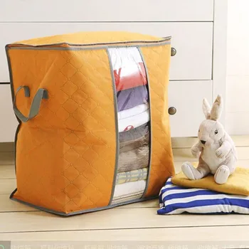 Hot Sale Storage Box Portable Organizer Non Woven Clothing Pouch Holder Blanket Pillow Underbed Storage Bag Box #20
Hot Sale Storage Box Portable Organizer Non Woven Clothing Pouch Holder Blanket Pillow Underbed Storage Bag Box #20
