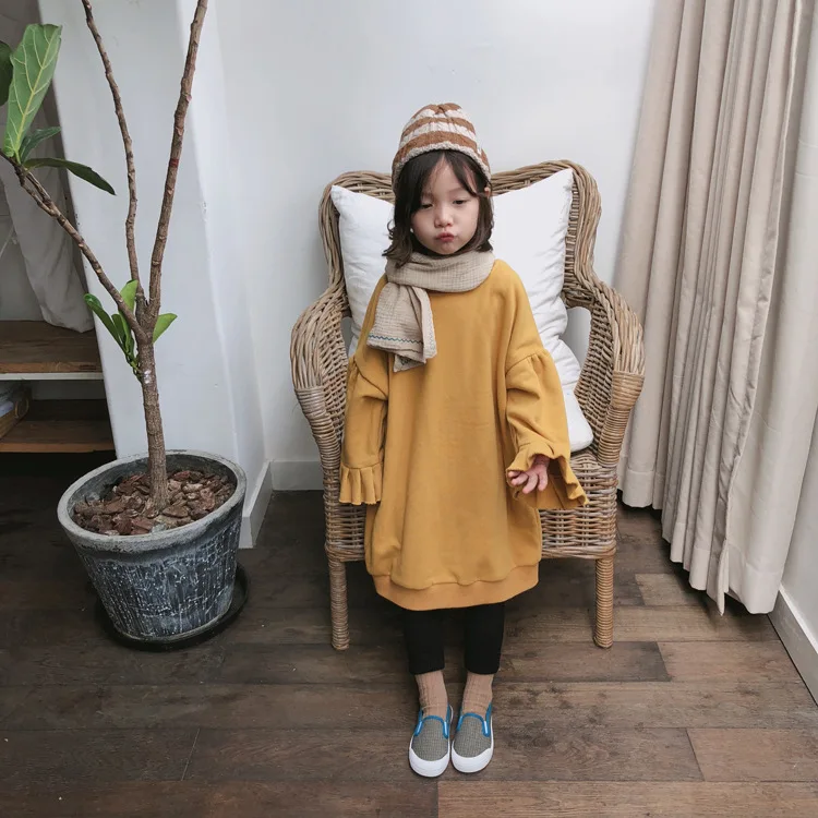 WLG girls winter velvet dresses kids casual thick yellow dark blue dress baby warm o-neck flare sleeve all match clothes 1-6T
WLG girls winter velvet dresses kids casual thick yellow dark blue dress baby warm o-neck flare sleeve all match clothes 1-6T