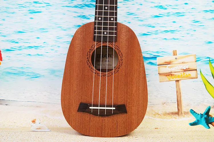Description Picture 6 of itemHot selling 21" Ukulele Soprano Mini Gitar Mahogany Ukelele  4 Nylon Strings Hawaiian Small Guitar 28 kinds Patterns