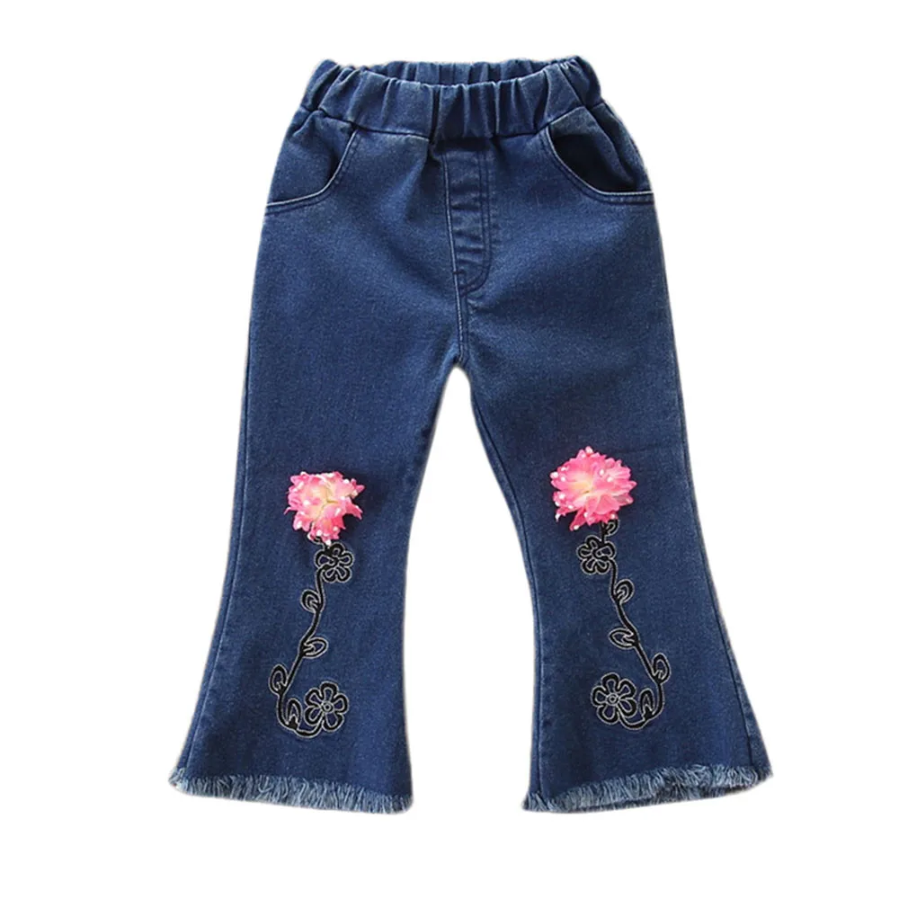 Autumn Winter Girls Pants Toddler Kids Baby Girls Leggings Floral Flare Pants Denim Clothes Jeans Children Pants Dropshipping
Autumn Winter Girls Pants Toddler Kids Baby Girls Leggings Floral Flare Pants Denim Clothes Jeans Children Pants Dropshipping