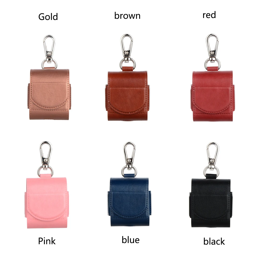 PU Leather Earphone Case For AirPods Protective Cover Skin Accessories For Apple Air Pods Box With Hook Clasp Key Ring P15
PU Leather Earphone Case For AirPods Protective Cover Skin Accessories For Apple Air Pods Box With Hook Clasp Key Ring P15