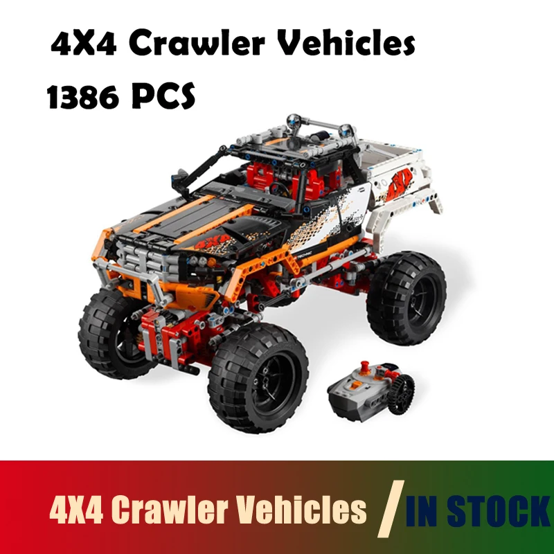 Compatible Technic Model building blocks 9398 model 20014 1386pcs 4X4 Crawler Vehicles Figure bricks toys for children
Compatible Technic Model building blocks 9398 model 20014 1386pcs 4X4 Crawler Vehicles Figure bricks toys for children