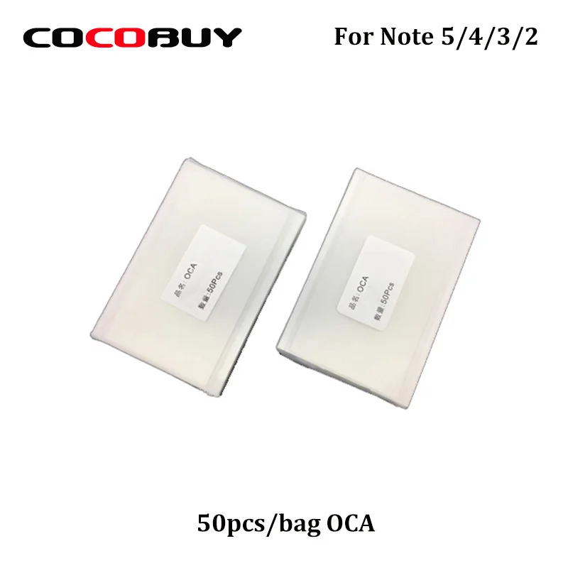 Novecel 50pcs/lot 250um OCA Optically Clear Adhesive Transparent Glue Laminated Plastic For Samsung Note 5 Note 4 Note 3 Note 2
Novecel 50pcs/lot 250um OCA Optically Clear Adhesive Transparent Glue Laminated Plastic For Samsung Note 5 Note 4 Note 3 Note 2