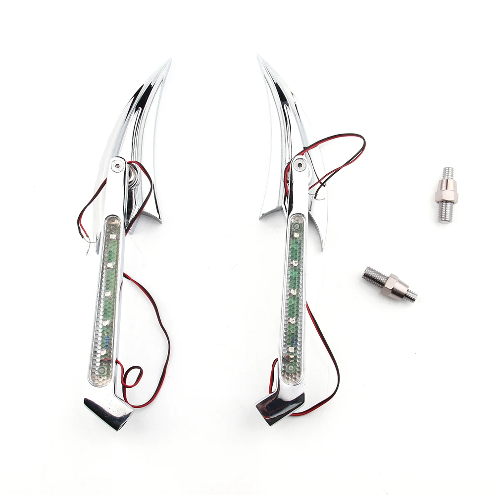Motorcycle Racing LED Turn Signals Rearview Side Rear View Mirror Accessories For Harley Sportster XL CHROME Dyna Wide Glide
Motorcycle Racing LED Turn Signals Rearview Side Rear View Mirror Accessories For Harley Sportster XL CHROME Dyna Wide Glide