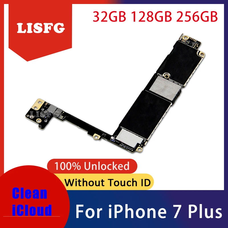 Unlocked Logic Board For iPhone 7 Plus Motherboard With IOS System 32GB 128GB 256GB For iPhone 7 Plus Mainboard Without Touch ID
Unlocked Logic Board For iPhone 7 Plus Motherboard With IOS System 32GB 128GB 256GB For iPhone 7 Plus Mainboard Without Touch ID
