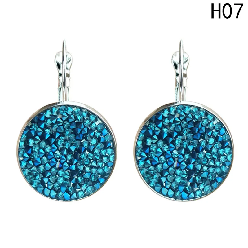 7 Colors High Quality Round Stone Zircon Earrings Fashion Jewelry Best Gift For Woman Bijoux
7 Colors High Quality Round Stone Zircon Earrings Fashion Jewelry Best Gift For Woman Bijoux