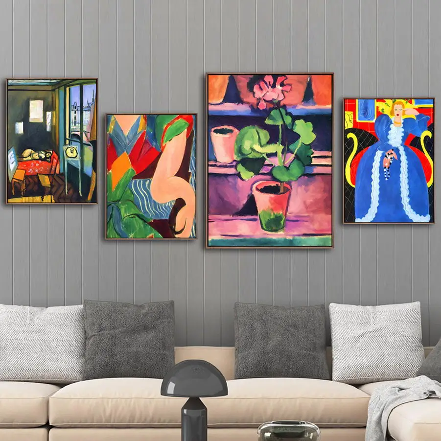 Nordic Style Canvas Print Home Decor French Henri Matisse Girl Painting Wall Art Picture For Living Room Modular Creative Poster
Nordic Style Canvas Print Home Decor French Henri Matisse Girl Painting Wall Art Picture For Living Room Modular Creative Poster