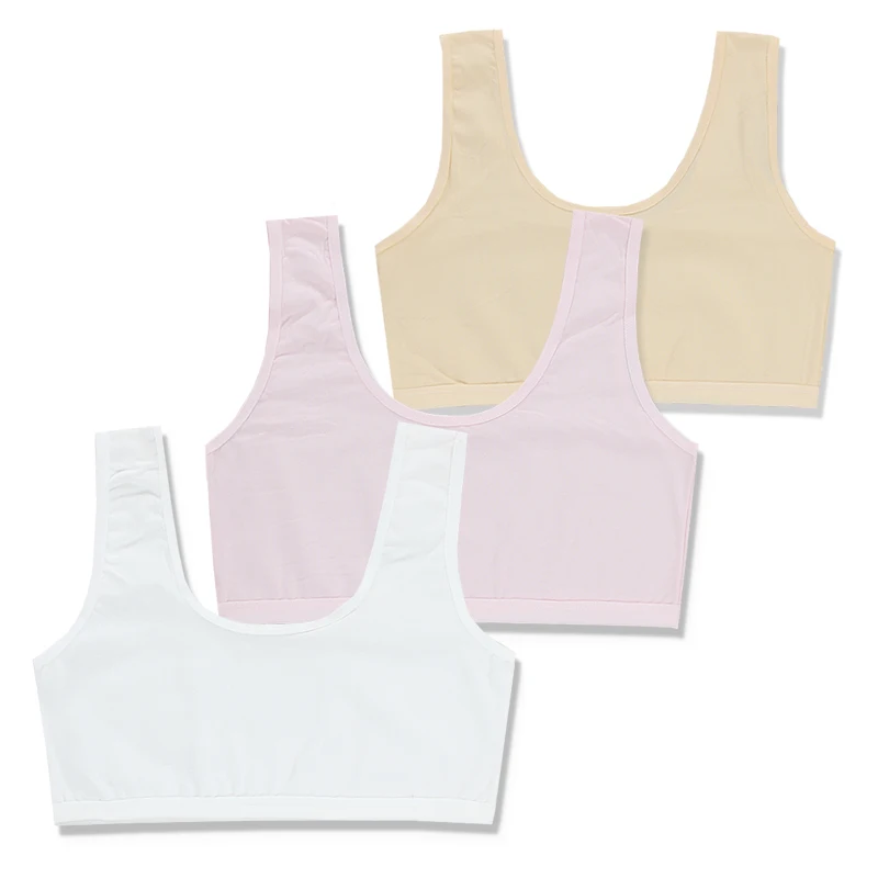 3pcs/lot girls bra teens Underwear Kids Sport Combed cotton Hipster Solid Color 6-12Y Sport Children Solid Color summer
3pcs/lot girls bra teens Underwear Kids Sport Combed cotton Hipster Solid Color 6-12Y Sport Children Solid Color summer
