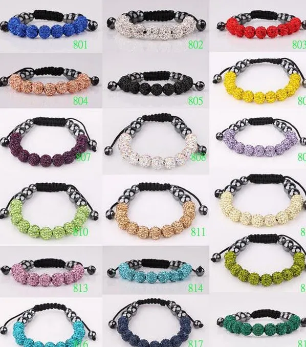 10mm mix hotsale good fashion mixed white black AB clay handmade crystal Bracelet Jewelry for women men Bangles lot o434
10mm mix hotsale good fashion mixed white black AB clay handmade crystal Bracelet Jewelry for women men Bangles lot o434