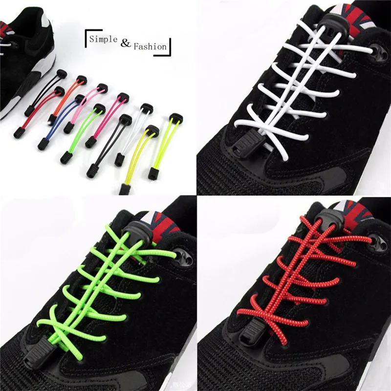 1 pair new style Colorful Elastic Top Classic Women Men no Tie Trainer locking Shoelaces Running Athletic Sneaks Shoelaces
1 pair new style Colorful Elastic Top Classic Women Men no Tie Trainer locking Shoelaces Running Athletic Sneaks Shoelaces