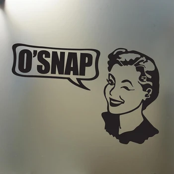 Oh Snap Sticker Funny Vintage Girl Car Truck Window Decal Beauty Temptation Body Car Stickers Decals
Oh Snap Sticker Funny Vintage Girl Car Truck Window Decal Beauty Temptation Body Car Stickers Decals