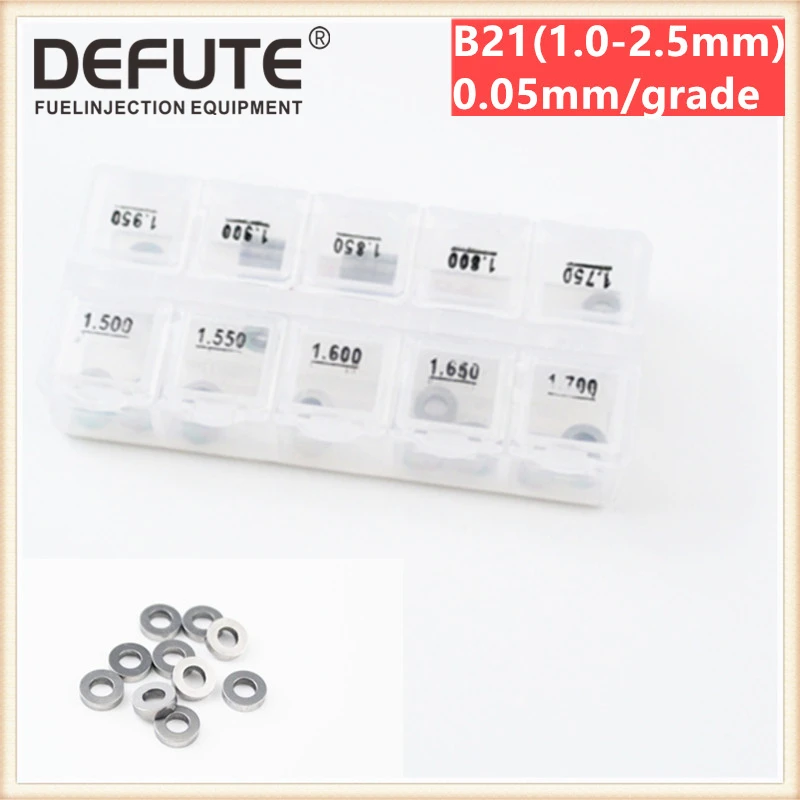 B21 diesel engine injector washers and common rail injector adjusting shim B21, Gasket Washer B21 Injector Repair Shim
B21 diesel engine injector washers and common rail injector adjusting shim B21, Gasket Washer B21 Injector Repair Shim