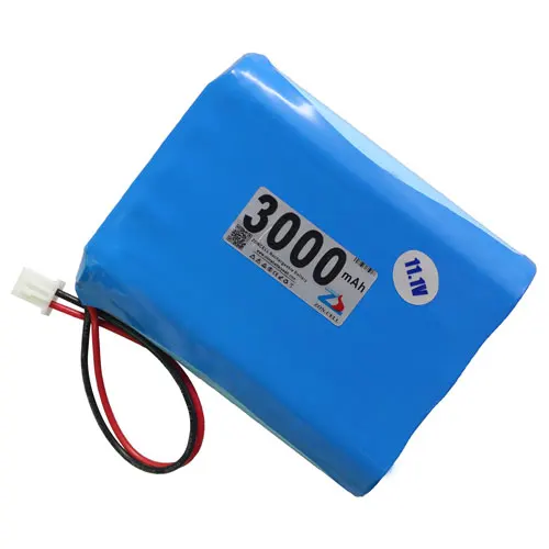 Image In the 3000mAh 12V smoke alarm monitoring equipment of lithium battery 11.1V heater square dance sound box Li ion Cell