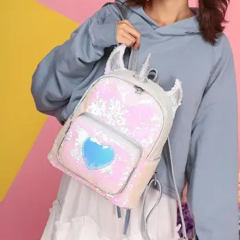 Hot Sale Girl Unicorn Backpack For School Sequins Leather Female Women Teenager Shoulder Bags Mochilas Mujer 2019
Hot Sale Girl Unicorn Backpack For School Sequins Leather Female Women Teenager Shoulder Bags Mochilas Mujer 2019