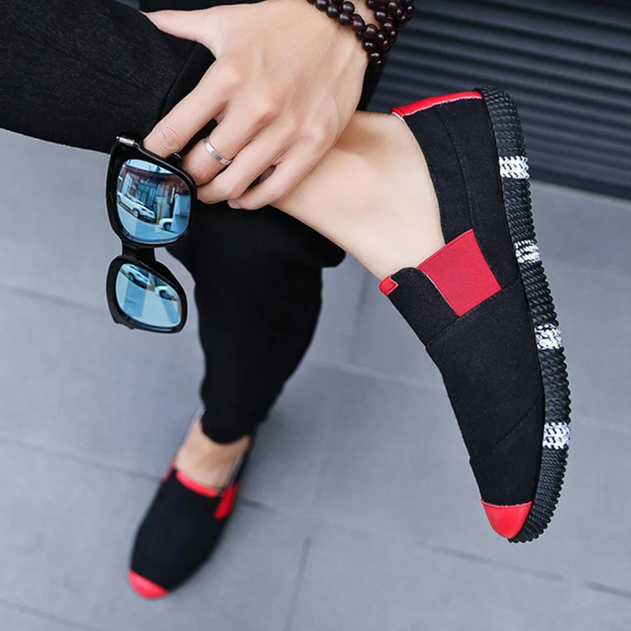 Summer Men's Shoes Korean Version of the Trend of Versatile Canvas Shoes Men's Casual Shoes New Light and Breathable Tide Shoes
Summer Men's Shoes Korean Version of the Trend of Versatile Canvas Shoes Men's Casual Shoes New Light and Breathable Tide Shoes