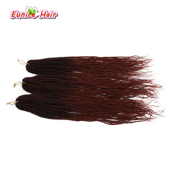Eunice Hair T1B/350 Senegalese Twist Crochet Hair Extensions Ombre Kanekalon Crochet Braids Senegalese Twist Hair 18" 30Strands
Eunice Hair T1B/350 Senegalese Twist Crochet Hair Extensions Ombre Kanekalon Crochet Braids Senegalese Twist Hair 18" 30Strands