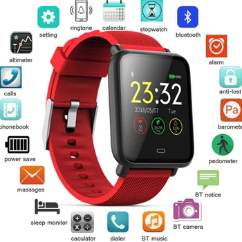 Smart Watch Blood Pressure Heart Rate Monitor Blood Oxygen IP67 Waterproof Men Sport Fitness Trakcer Watch Women Smartwatch
Smart Watch Blood Pressure Heart Rate Monitor Blood Oxygen IP67 Waterproof Men Sport Fitness Trakcer Watch Women Smartwatch