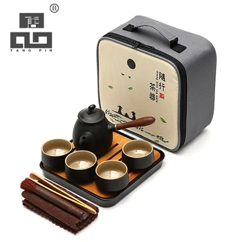 TANGPIN japanese ceramic teapot kettle teacup ceramic tea sets kung fu tea set with tray
TANGPIN japanese ceramic teapot kettle teacup ceramic tea sets kung fu tea set with tray