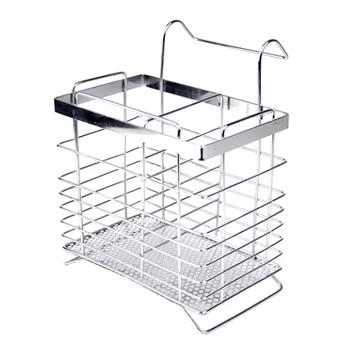 Stainless Steel Rectangular Hanging Utensil Drying Rack Chopsticks Spoons Drainer Basket Flatware Storage Drainer
Stainless Steel Rectangular Hanging Utensil Drying Rack Chopsticks Spoons Drainer Basket Flatware Storage Drainer
