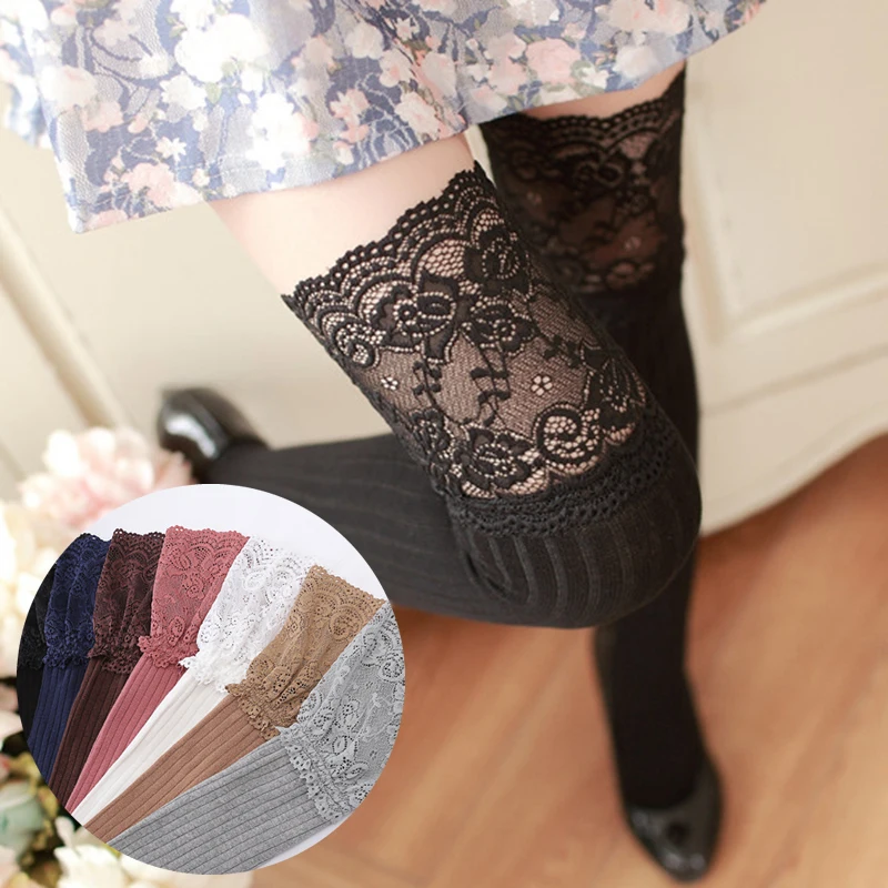 New Fashion 7 Colors Striped Thigh High Stockings Women Lace Sexy Cotton Stocking Autumn Winter Warm Knee Socks Over The Knee
New Fashion 7 Colors Striped Thigh High Stockings Women Lace Sexy Cotton Stocking Autumn Winter Warm Knee Socks Over The Knee