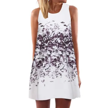 Nice Bohemian Women Summer Dress Sleeveless O-Neck Printed Short Beach Tank Mini Dress Summer Fashion
Nice Bohemian Women Summer Dress Sleeveless O-Neck Printed Short Beach Tank Mini Dress Summer Fashion