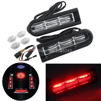 Pair Black Accent Saddlebag Filler Insert Support LED Lights Fits For Harley Touring Road King FLHR FLHTK CVO FLHTKSE 2014-2019
Pair Black Accent Saddlebag Filler Insert Support LED Lights Fits For Harley Touring Road King FLHR FLHTK CVO FLHTKSE 2014-2019