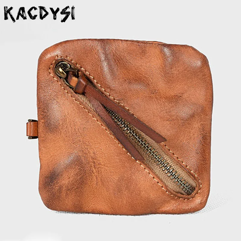 Real Cow Leather Mini Men's Coin Purse Vintage Vegetable Tanned Cowhide High Quality Slim Zipper Small Wallets Male Money Pocket
Real Cow Leather Mini Men's Coin Purse Vintage Vegetable Tanned Cowhide High Quality Slim Zipper Small Wallets Male Money Pocket