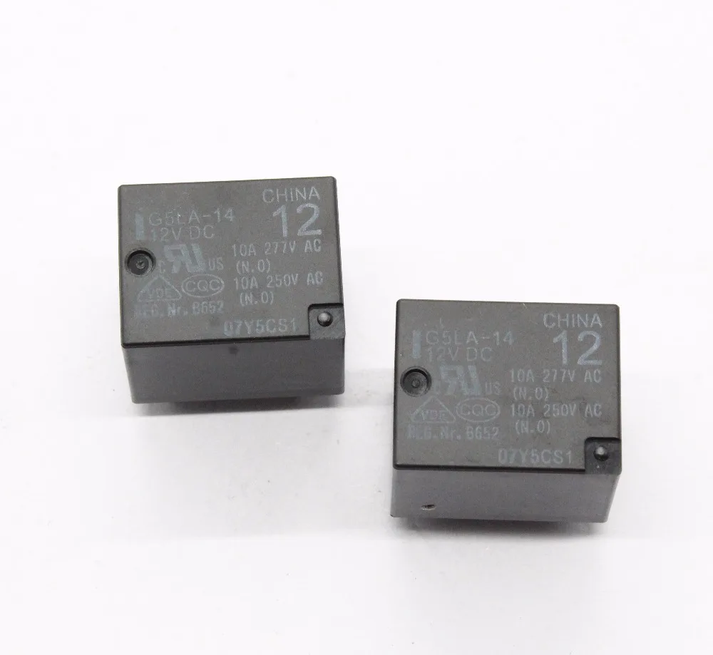 Реле OMRON G5LA-14-12V G5LA-14-12VDC G5LA-14-DC12V G5LA-14 12 В постоянного тока, 10 шт.
Реле OMRON G5LA-14-12V G5LA-14-12VDC G5LA-14-DC12V G5LA-14 12 В постоянного тока, 10 шт.