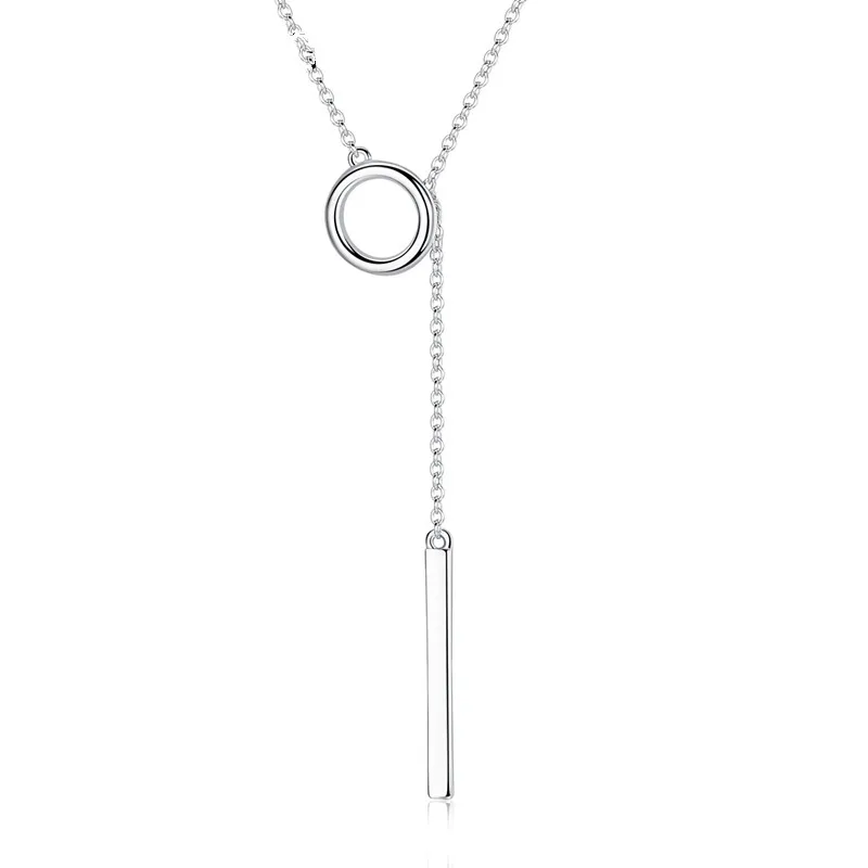 New Arrivals Geometric Type S925 Sterling Silver Simple Creative Loop Necklaces For Girl Gift Party Fine Jewelry
New Arrivals Geometric Type S925 Sterling Silver Simple Creative Loop Necklaces For Girl Gift Party Fine Jewelry